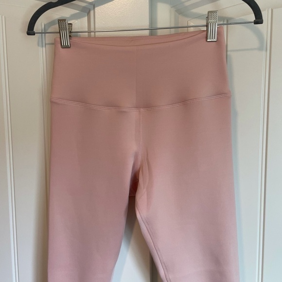 Tan + Lines Sivan Ayla Blush Temescal Cyn high rise leggings nude size small - Picture 5 of 9